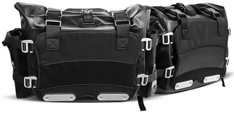 SVTSTRQE Für Universelle wasserdichte Doppelseitige Gepäcktaschen Für Motorräder Satteltaschen Motorrad Satteltasche