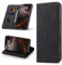 Leaisan Handyhülle für iPhone 16 Pro Hülle Premium Leder Flip Klappbare Stoßfeste Magnetische [Standfunktion] [Kartenfächern] Schutzhülle für iPhone 16 Pro Tasche - Schwarz