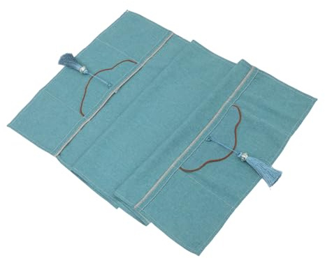 SHOWERORO Dust Cloth Cover for Refrigerator and Washer Dryer Protective Mat for Fridge Top and Laundry Appliances Protector for Kitchen Worktops