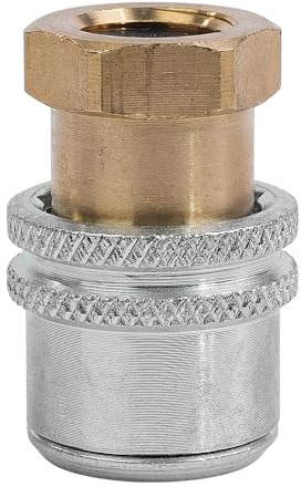 Tiardey Lock On AirChuck, Messingschaft, Reifenventil mit großer Bohrung, Schnellanschluss