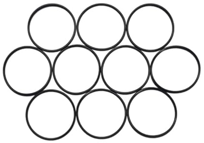 Einzelne Premium O-Ringe aus NBR70 in Carbon Black, Dichtungsringe (10 Stück, 22x1,5)