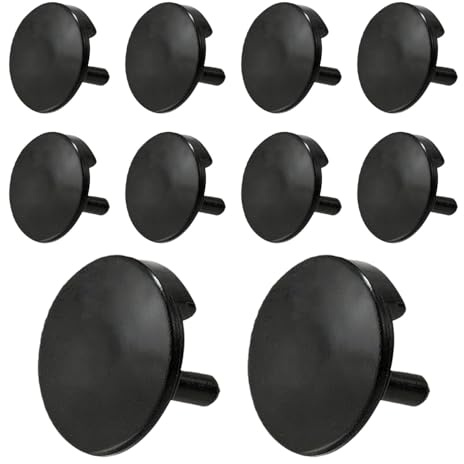 10Pcs Air Fryer Tray Rubber Bumpers, Silicone Air Fryer Protective Feet, Tray Replacement Part for Ninja AirFryer Grill Pans or The Pans of The Same Size(Black)