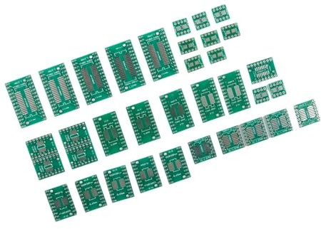 35-teiliges zu DIP-Adapter-Leiterplatten-Kit für SOP, MSOP, SSOP, TSSOP, SOT23 IC-Pakete (8, 10, 14, 16, 20, 24, 28 Pin)