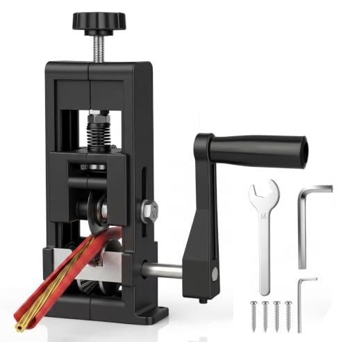 Zocipro Cable Stripping Machine 1–25 mm Manual Wire Stripper | Hand Crank or Drill Wire Stripping Tool for Copper Wire, Cable Stripper Machine