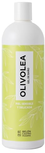 Olivolea Badegel Für Empfindliche Und Athropische Haut, Spendet Feuchtigkeit, Regeneriert Und Pflegt Ihre Haut | Ohne Parabene | Für Babys Geeignet | 500 ml.