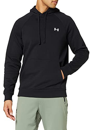 Under Armour Herren UA Rival Cotton Hoodie, sportlicher Herren Pullover, bequemes Sweatshirt aus warmem Baumwoll-Mix Fleece