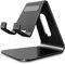 Lucrave Supporto Telefono, Porta Cellulare, Dock Telefono, Dock in Alluminio per iPhone 16 15 14 13 12 11 Pro Max Xs Xr X Se 8 7 6 6s Plus SE 5 5S, Huawei, Samsung S10 S9 S8, Nero