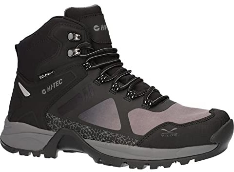 HI-TEC Herren V-lite Psych Wp Wanderstiefel, schwarz grau, 42.5 EU
