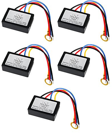 BQLZR 3 Way Touch Sensor Dimmer DC 6-12V 36W LED Lamp Control Module XD-614 Pack of 5
