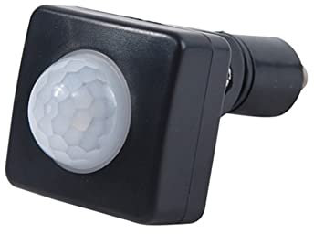 Human Motion Sensor Human Body Infrared Sensor Switch, PIR Infrared Motion Sensor Detector Wall LED Light Outdoor Smart Life Works 160 Degrees 6-8M Detection Distance AC 85-265V10MM (Black)