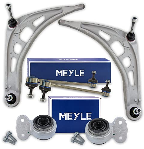 ATEC Germany 2x Querlenker Vorderachse vorne unten links & rechts mit Lager, 2x Koppelstange vorne Kompatibel mit BMW 3er (E46), Z4 Coupe (E86), Z4 Roadster (E85)