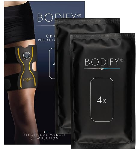 Bodify Original Ersatz-Pads 2er-Set (Ohne Controller) für EMS Beintrainer Pro - Beinmuskeltrainer für Männer und Frauen