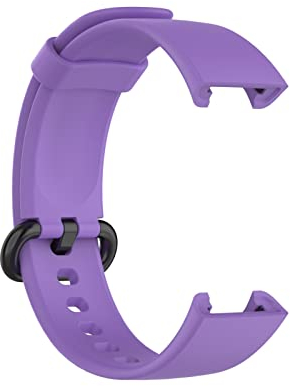 CCACHE Sport wasserdichte Uhrenarmbänder Fit for Xiaomi Fit for MI-Uhr Lite/Redmi-Watch Smartwatch-Ersatz Elastisches Silikon-dauerhaftes Anti-Herbst-Riemen Armband (Color : 7)