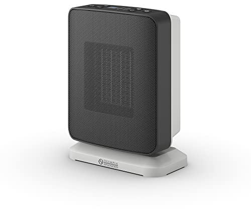 Olimpia Splendid 99268 Caldo Trendy - Termoventilatore Ceramico 1800 W, 220-240 V, Bianco e Nero (Ricondizionato)