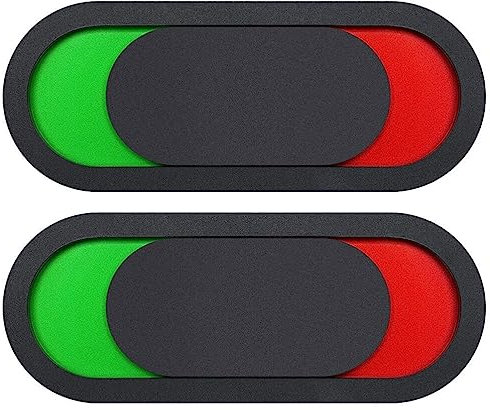 DIYEAH 2 cartelli per la privacy, vuoto occupato, rosso, verde, indicatore scorrevole, autoadesivo, per porta dell'ufficio, casa, ufficio, hotel, sala conferenze