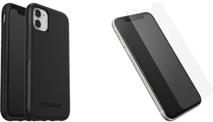 OtterBox Symmetry Case for iPhone 11 Trusted Glass Screen Protector for iPhone 11 / iPhone XR
