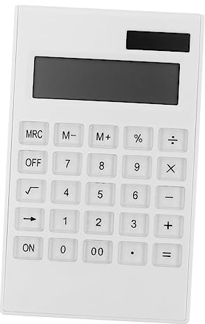 OSALADI 1Pc Calculatrice Solaire Ordinateur Ordinateurs De Bureau Calculatrice pour Étudiant Calculatrice Calculatrice De Poche Calculatrice Scolaire Calculatrice Électrique Calculatrice