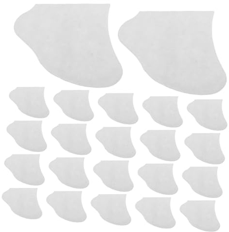 VINTORKY 50paare Fußmasken Überzüge Aus Atmungsaktivem Vliesstoff Weiße Spa Socken Für Intensive Feuchtigkeitspflege Für Fußcreme Fußpflege Zuhause Und Salonanwender
