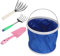 Toddmomy 1juego Rastrillo con Mango De Madera para Aflojar Suelo y Recoger Recolección y Cubo