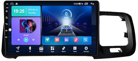 9 Zoll IPS Touchscreen Android 11 Autoradio Für Volvo S60 V60 2011-2020 Eingebaut Carplay Android Auto Unterstützt HiFi DSP FM AM BT 5.0 Navigation GPS DAB RDS SWC Rückfahrkamera(A,M7)