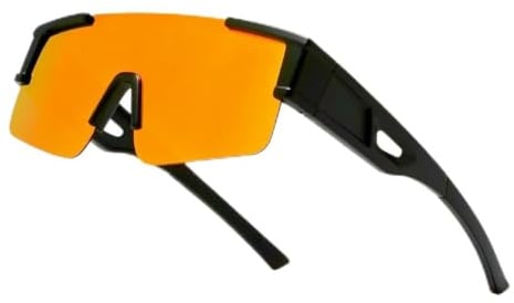 Suertree Überbrille Polarisiert Überzieh-Sonnenbrille Outdoor Fahrradbrille Herren Damen Sportbrille Sportsonnenbrille Radsport TR90 Radfahren MTB Laufen Baseball Angeln Golf Bergsteigen Wandern