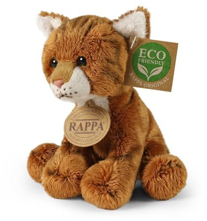 Rappa Plüsch Katze Kuscheltier umweltfreundlich 14 cm Spielzeug