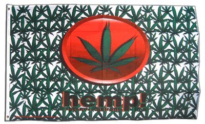 Flaggenfritze Fahne/Flagge Hanf Hemp! + gratis Sticker