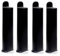 Coreme Pieds pour Cadre Lattes 22 cm Noir