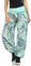 Malito – Damen Haremshose mit Print – Pumphose aus Baumwolle – Leichte Stoffhose – Sommerhose für warme Tage – Aladinhose 3485 (Mint | Größe 34-40)