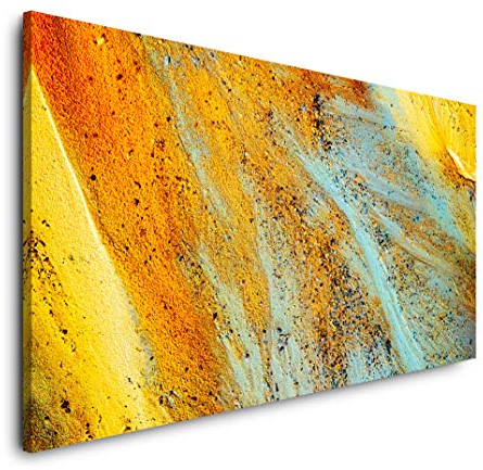 Abstrakt 120x 60cm Panorama Leinwand Bild XXL Format Wandbilder Wohnzimmer Wohnung Deko Kunstdrucke