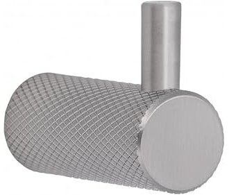 SIRO Kleiderhaken Threesixty, Modern, Aluminium edelstahleffekt, 30 mm x 40 mm x 16 mm, 2462/ZN27