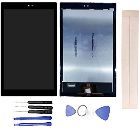 JayTong LCD-Display & Touchscreen Digitizer Assembly mit kostenlosen Werkzeugen für Amazon Kindle Fire HD10 2019 9th Gen M2V3R5 Schwarz