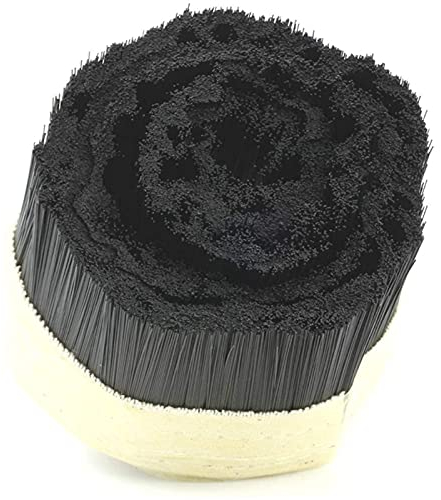 BTMIEY Housse anti-poussière pour machine à graver pour aspirateur - Brosse de 70 mm/100 mm - Housse anti-poussière pour machine de gravure CNC pour fraiseuse à moteur de broche (noir, 1 m x 70 mm)