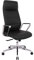 devil ray - Bürostuhl Chefsessel Drehstuhl Kunstleder Office Desk Chair mit 2 Sets von Rollen schwarz