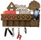 Porte-clés mural Home Sweet Home Porte-clés mural Entrée moderne Idée cadeau originale décorations maison (porte-lettre)