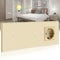 BSEED Touch Lichtschalter mit Schuko Steckdose mit LED Anzeiger doppelte 1 Fach 2 Wege Glas Lichtschalter mit eine Wandsteckdosen Golden 228mm
