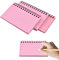 3er-Pack Karteikarten, 150 Blatt Lernkarten, linierte Revisionskarten, einfach umklappbare Aufzeichnungskarten, Cue-Karten für Bürotreffen, Schule, Lernen, Gedächtnis, Haftnotizen (Rosa)…
