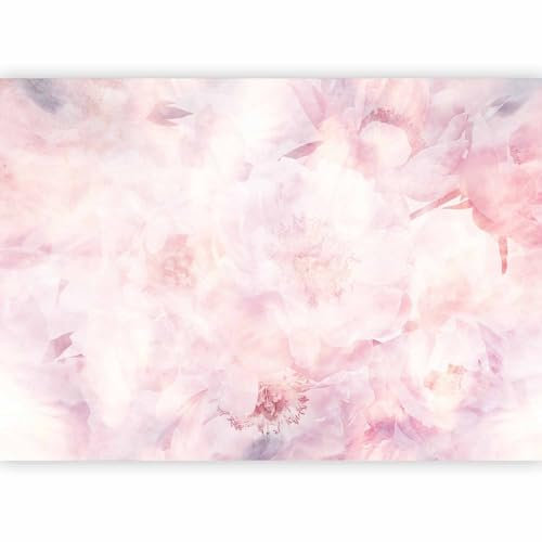 murando Papier peint intissé Fleur 300x210 cm Décoration Murale XXL Poster Tableaux Muraux Tapisserie Photo Nature Motif végétal rose b-A-10324-a-a