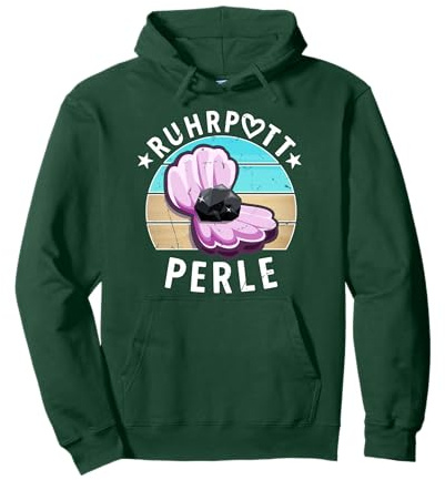 Ruhrpott Perle in Muschel aus dem Ruhrgebiet Pullover Hoodie