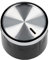 Bouton Argent Noir Pour Four Beko Véritable 250440633