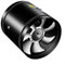 6” Duct Exhaust Fan, Low Noise Inline Booster Exhaust Fan, Multifunctional Powerful Mute Extractor Ventilator, for Home Kitchen Bathroom Warehouse Garage Ventilation - Black