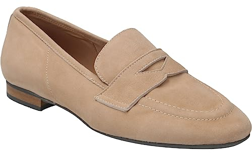 Donna Carolina Slipper & Mokassin 49.135.180, Rauleder, Beige, Damen EU 40