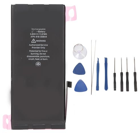 3110mAh Battery for 11, 3.83V 11.91Wh Upgraded High Capacity 0 Cycle Internal Li-ion Polymer Battery Kit for 11 A2111 A2221 A2223 with Professional Repair Tool Kit