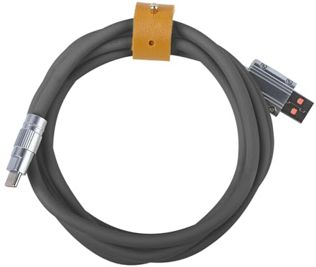 EPOMAKER RT100 USB-C Keyboard Cable, Type A-C Detachable Mechanical Gaming Keyboard Cable for Mac/Win/Gamers (Gray)