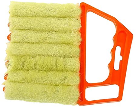 MAGICLULU Cepillo para Limpiar Persianas Herramientas De Limpieza para Ventanas Cepillo para Persianas De Mediano Material De Resistente Dormitorios y Salas De Estar