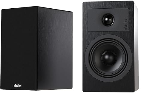 Indiana Line TESI 2 di diffusore da scaffale - coppia (nero)