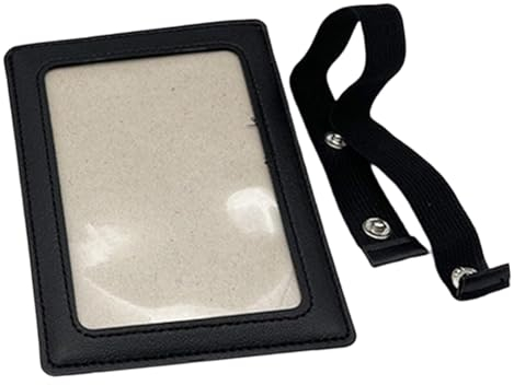 Dickly Visier-Bilderrahmen, Auto-Fotorahmen, leicht zu installieren, PU-, Fotohülle, automatischer Bilderhalter für Auto, Vater, Frau, Schwarz