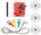 AD8232 EKG Modul Kit Binghe AD8232 EKG Messpuls Herzfrequenzsensor Modul AD8232 EKG-Überwachungssensor EKG Herzfrequenzsensor Modul mit Dupont-Kabel Kompatibel mit Arduino