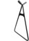 Supporto per motocross, design triangolare, supporto per motocross, supporto per moto da cross, supporto per motocross resistente, supporto per moto, garage e riparazione