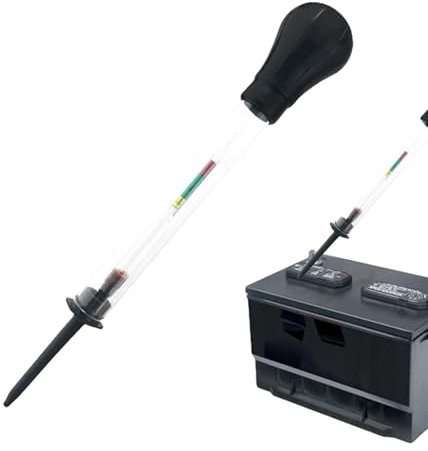 Frostschutz-Kühlmitteltester, Kühlmitteltester,Auto-Frostschutzmittel-Dichtemessgerät - Leistungsstarker Autobatterie-Flüssigkeitsmesser-Tester, präziser Autobatterie-Hydrometer-Tester